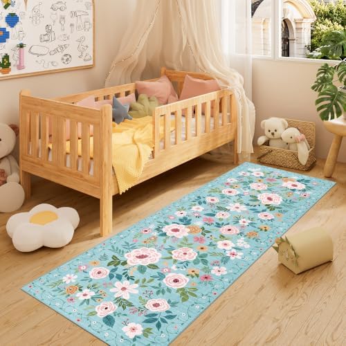 DUKINO 2.6x8 Runner Rug, Washable Runner Rug - Image 3
