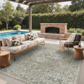 GENIMO Indoor Outdoor Rug, Washable by GENIMO