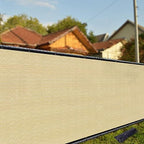 iCover 8x50ft Privacy Screen Fence, Outdoor Fencing Panels, Garden Windscreen - Image 7
