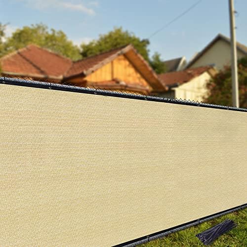 iCover 8x50ft Privacy Screen Fence, Outdoor Fencing Panels, Garden Windscreen - Image 7