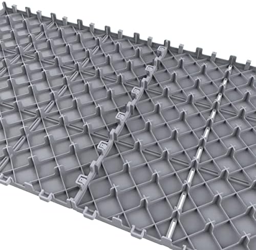 Pure Garden 12-Pack Polypropylene Interlocking Patio Deck Tiles - Image 5