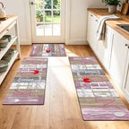 Kitchen Rugs Set 3 Piece, Non Slip Kitchen Mat - Image 4