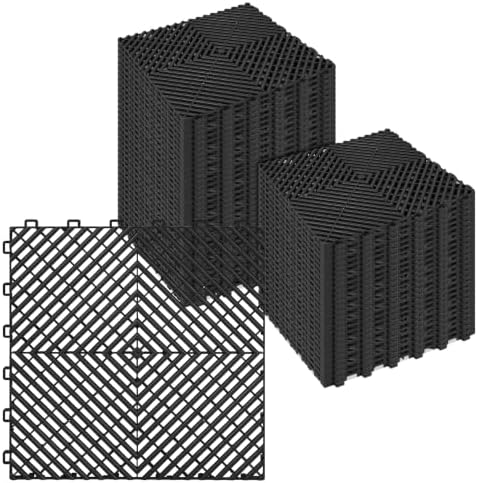 Interlocking Drainage Tiles 12" x 12" Modular Interlocking Cushion by ToLanbbt