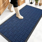 OLANLY Front Door Mat Outside Entrance 47x23, Heavy-Duty Rubber Doormat by OLANLY