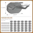 Niunuerga 36 Pack Adhesive Hat Hooks - Image 4