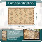 4x6 Covered Outdoor Patio Rug - Image 2