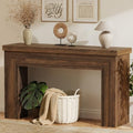 Huuger 54 Inch Entryway Table, Rectangular Console Table by Huuger