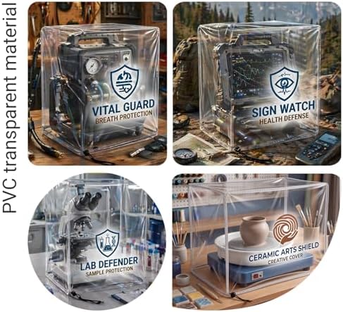 Custom Size Clear PVC Dust Cover, Made to Measure Size - Image 7