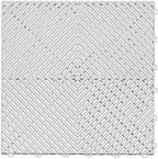 Swisstrax Ribtrax PRO Interlocking Garage Floor Tiles, 15.75 x 15.75-Inch by Swisstrax