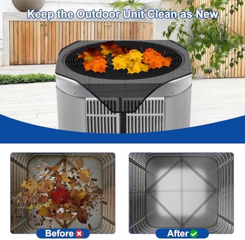 Central Air Conditioner Covers for Outside Units 34'' x 34'', AC Mesh Covers - Image 5