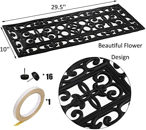 Yesland 4 Pack Rubber Stair Treads - Image 3