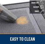 OLANLY Front Door Mat Outside 33x21, All-Season Heavy-Duty Rubber Doormat - Image 5
