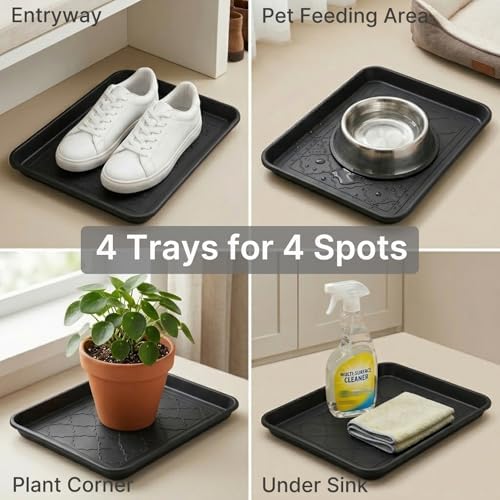 Kingrol 4-Pack Small Shoe Trays - Image 5