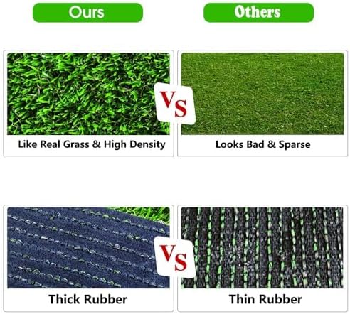 CooZero Artificial Grass, 39.4" x 19.7" Reusable Grass Patch - Image 5