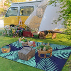 GENIMO Outdoor Rug, Waterproof Plastic Rugs - Image 3