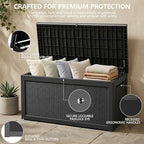 Outdoor Storage Box, 320 Gallon Waterproof Deck Box - Image 3