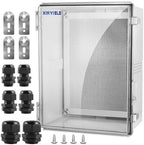 Waterproof Outdoor Project ABS Plastic Junction Box IP67 Weatherproof Dustproof by XINYIELE