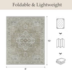 GENIMO Indoor Outdoor Rug, Washable - Image 2
