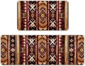 Southwest Native American Indian Kitchen Rugs Set of 2 by Livcoz