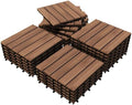 Topeakmart 27PCS Interlocking Deck Tiles 12x12 Patio Flooring by Topeakmart