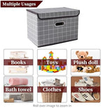 STOREONE Fabric Storage Cube Bins Foldable Organizer Container Collapsible - Image 3