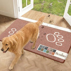 Bcoimo Super Absorbent Dog Door Mat by Bcoimo