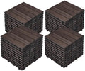 Yaheetech 44PCS Interlocking Deck Tiles Outdoor Patio Floor by Yaheetech