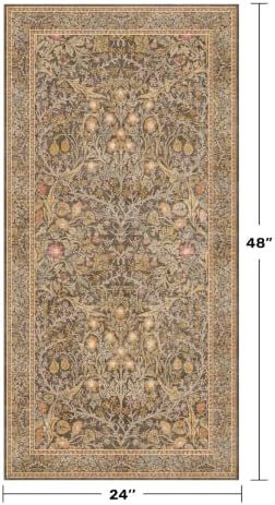 Brown Washable 2x4 Entry Rug - Image 2
