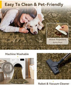 RELEANY Washable Area Rug - Image 4