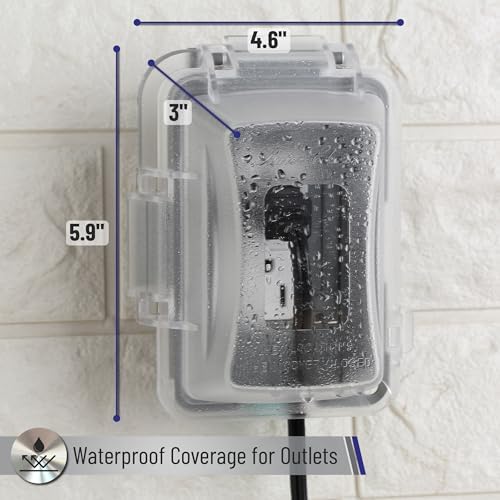Bates- Weatherproof Electrical Outlet Cover - Image 3
