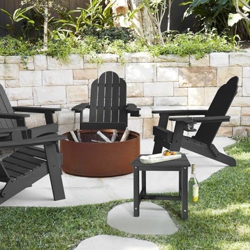 GARDENSTAR Adirondack Square Side Table, one-Tier Outdoor end Table, Patio Side - Image 6