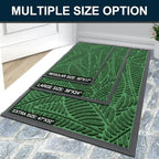 Colorxy Waterproof Front Doormat, Sturdy Natural Rubber Door Mat - Image 7