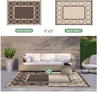GENIMO Outdoor Rug, Waterproof Plastic Rugs - Image 4