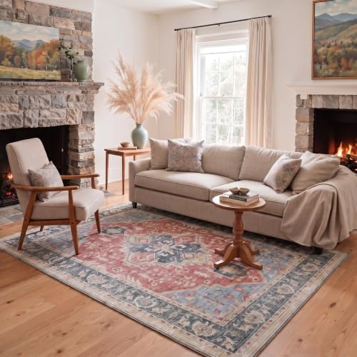 GENIMO 5X8 Outdoor Rug, Washable - Image 6