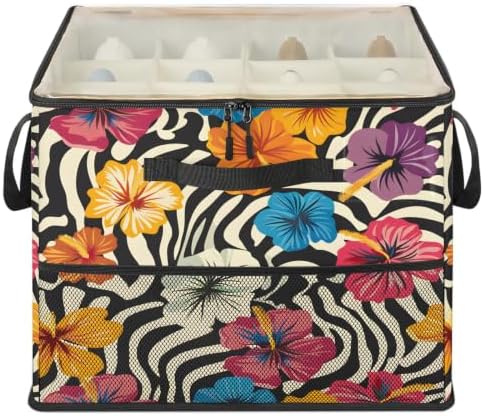 Zebra Stripes Shoe Organizer for Closet - Image 2