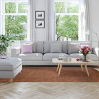 Sorbus Wood Grain Foam Floor Tiles - Image 3