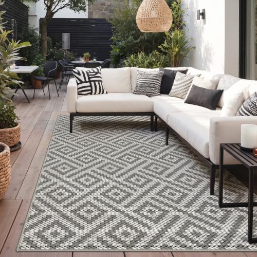 GENIMO Outdoor Rug, Waterproof Plastic Rugs - Image 3