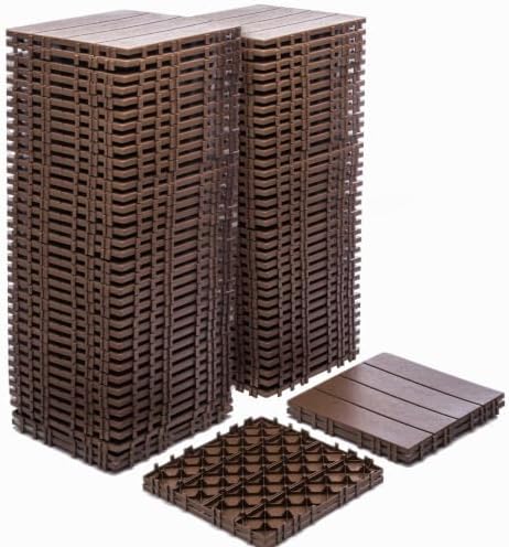 68-Pack 11.42" Interlocking Deck Tiles - Image 7