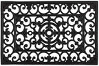 DII Rubber Doormats Collection All Weather, Natural Wrought Iron by DII