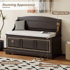 Knocbel Rustic Entry Storage Bench - Image 6