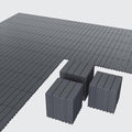 44 Pack Interlocking Deck Tiles, Easy Snap All-Weather Outdoor Deck Tiles by Unknown