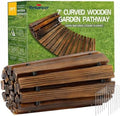 RELIANCER 7' Wooden Garden Pathway by RELIANCER