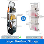 Purse Organizer for Closet, Heavy Duty Hanging Handbag Storage - Image 3