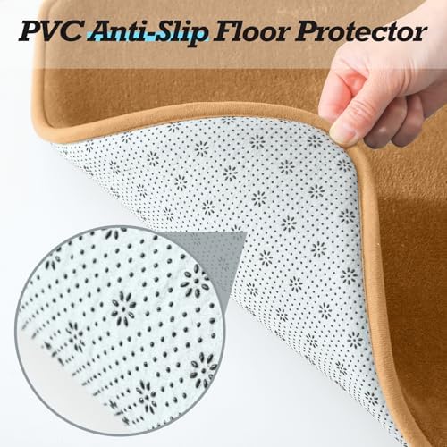 HUXMEYSON Bathroom Rugs Sets 2 Piece, Non-Slip & Quick Dry Bath Mat Set - Image 4