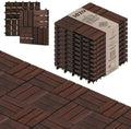 Idzo Interlocking Deck Tiles 9.6 SQFT by Idzo