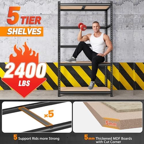 REIBII 2400LBS Garage Shelving - Image 6
