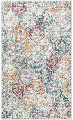 Lahome Moroccan Small Washable Area Rug, 3x5 Rug - Image 6