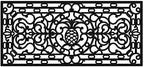 Calloway Mills 900083672 Pineapple Heritage Rubber Doormat by Callowaymills