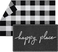 Geelin 2 Pcs Happy Place Doormat by Geelin