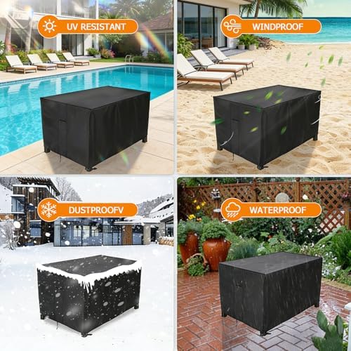 POOLTALE Outdoor prep table cover 54x23x35IN - Image 4